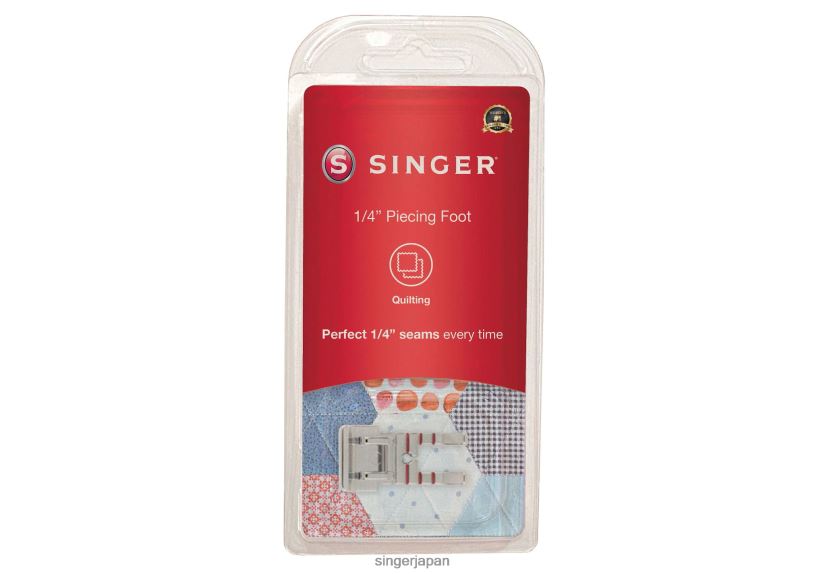 アクセサリー jp SINGER 1/4インチピーシング押え金 D4H824144